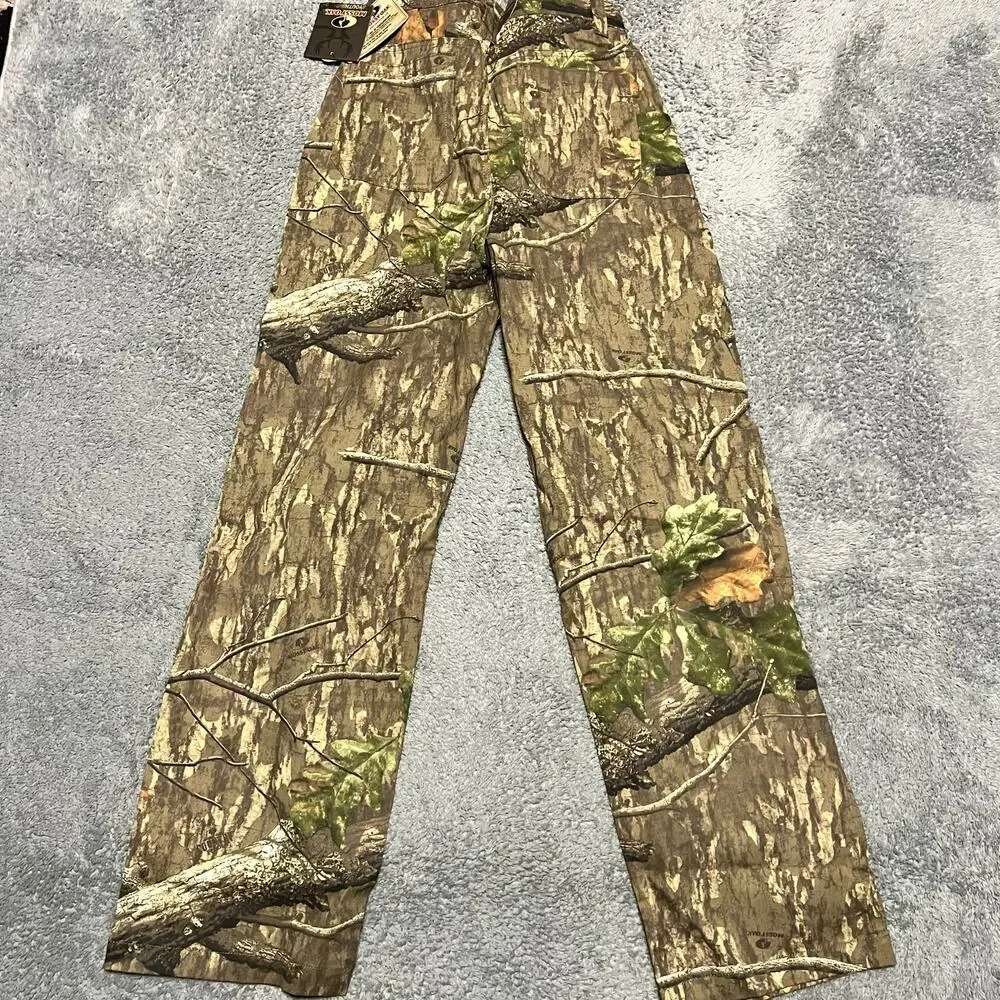 Mossy Oak Pants Kids Boys Youth XL 16-17 Camouflage Cargo